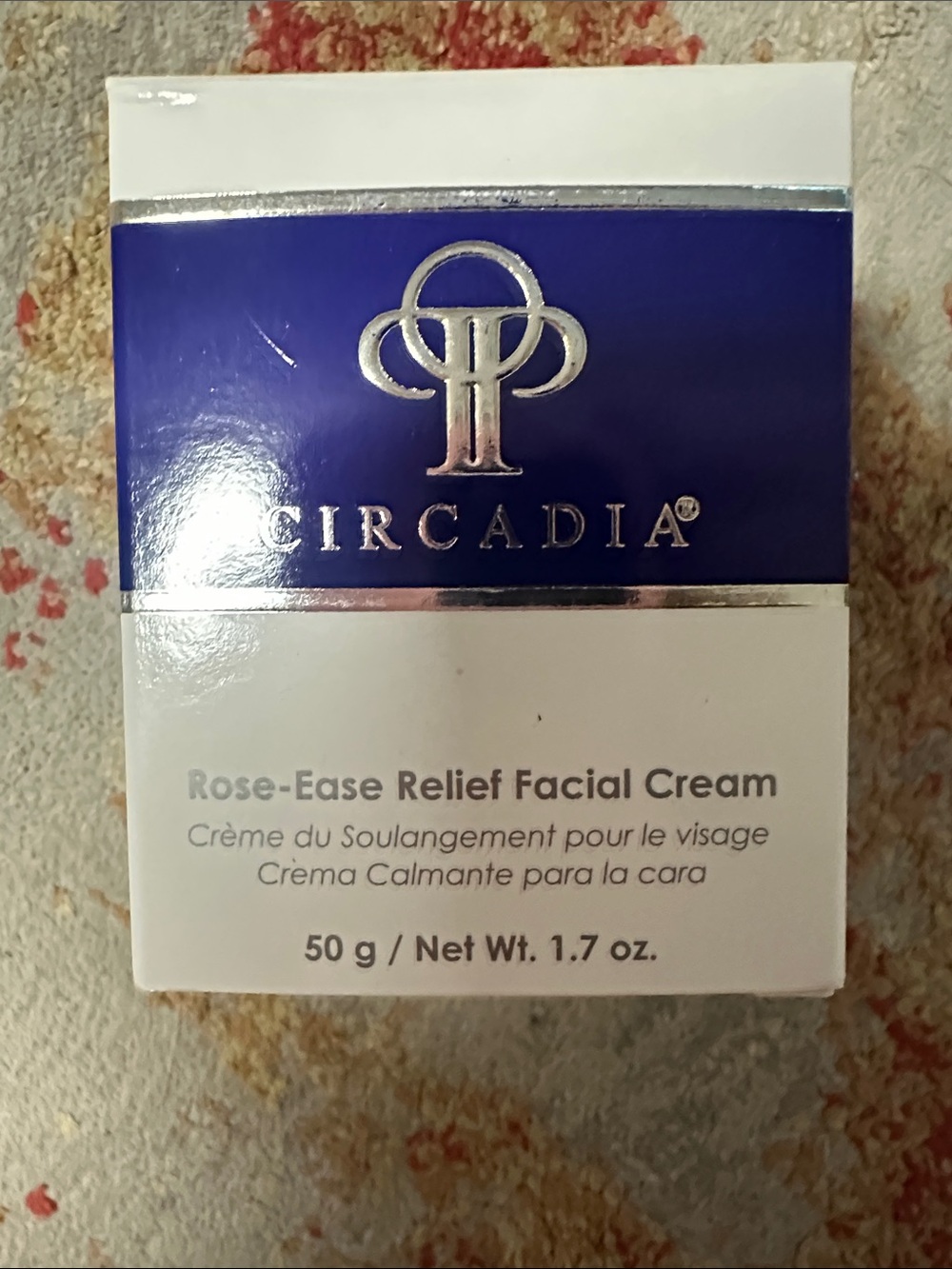 Circadia Rose-Ease Relief Facial Cream - White & Blue